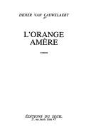 Cover of L'Orange amère