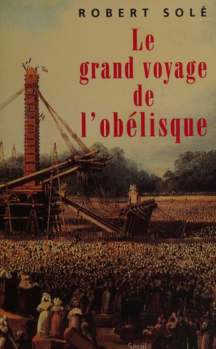 Cover of Le grand voyage de l'obélisque