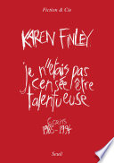 Cover of Je n'étais pas censée être talentueuse