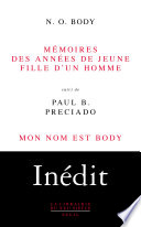 Cover of Mémoires des années de jeune fille d'un homme
