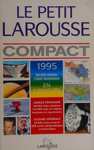 Cover of Le petit Larousse compact, 1995