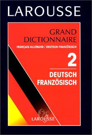 Cover of Grand dictionnaire français-allemand, allemand-français