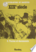 Cover of XIXe siècle (2)