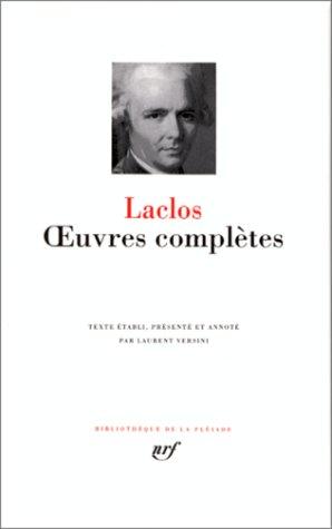 Cover of Choderlos de Laclos