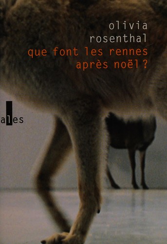 Cover of Que font les rennes après Noël?