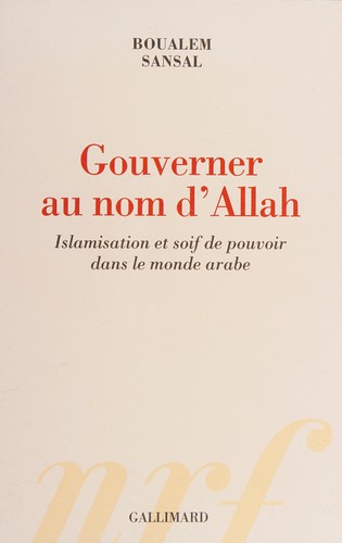 Cover of Gouverner au nom d'Allah