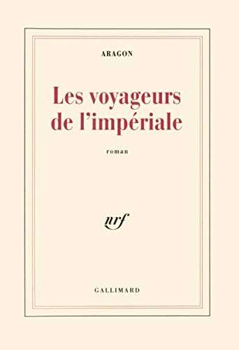Cover of Les voyageurs de l'impériale, roman