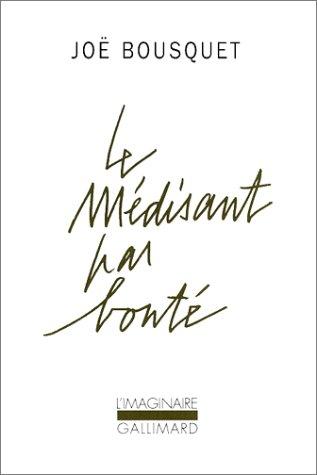 Cover of Le médisant par bonté
