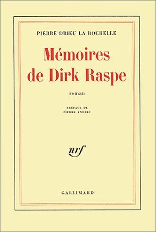Cover of Mémoires de Dirk Raspe