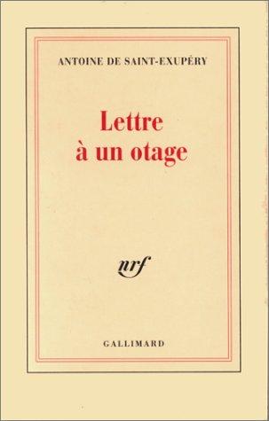 Cover of Lettre à un otage