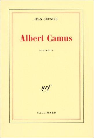 Cover of Albert Camus