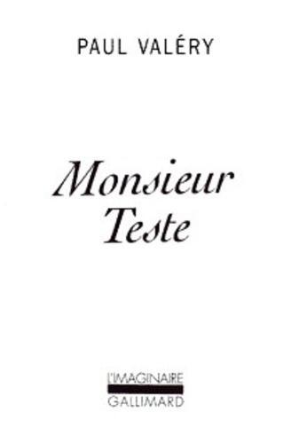 Cover of Monsieur Teste