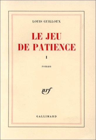 Cover of Le Jeu de patience, tome 1
