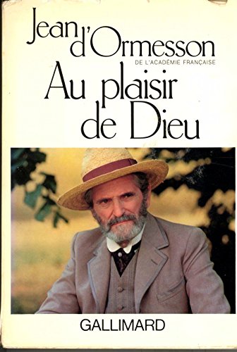 Cover of Au plaisir de Dieu