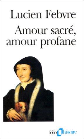 Cover of Amour sacré, amour profane