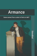 Cover of Armance: Some scenes from a salon in Paris in 1827: Large Print