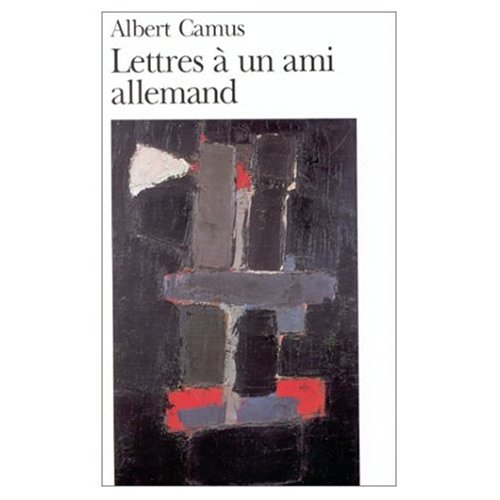 Cover of Lettres à un ami allemand