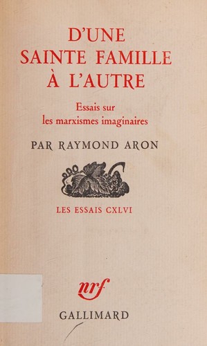 Cover of D'une sainte famille à l'autre
