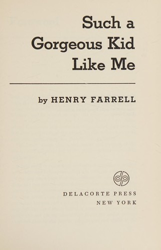 Cover of Such a gorgeous kid like me