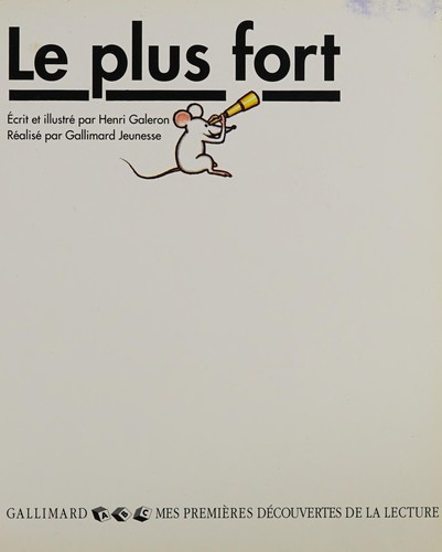 Cover of Le plus fort