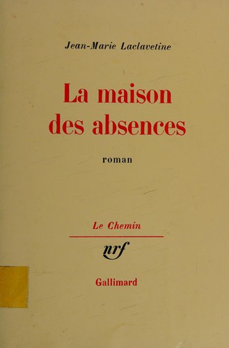 Cover of La maison des absences