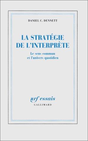 Cover of La stratégie de l'interprète
