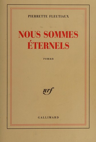 Cover of Nous Sommes Eternels