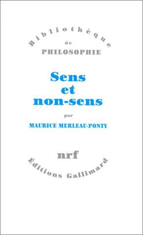 Cover of Sens et non-sens