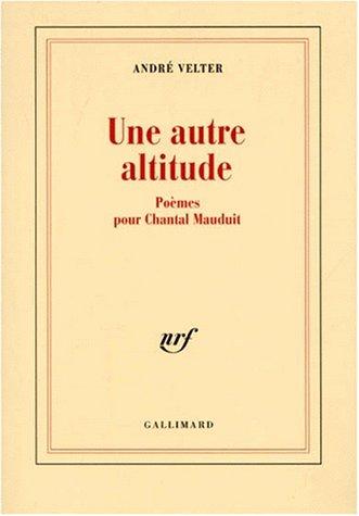 Cover of Une autre altitude
