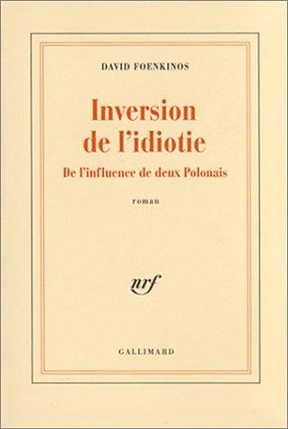 Cover of Inversion de l'idiotie
