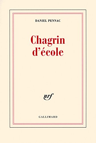 Cover of Chagrin d'école