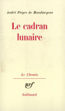 Cover of Le Cadran lunaire