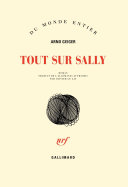 Cover of Tout sur Sally