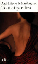 Cover of Tout disparaîtra