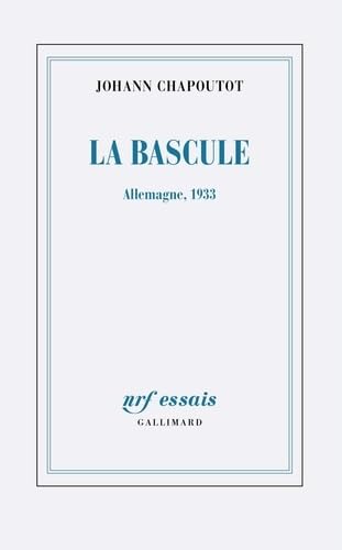 Cover of La bascule: Allemagne, 1933