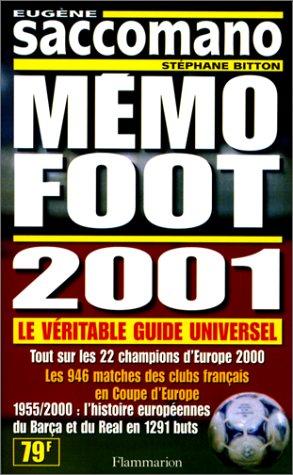 Cover of Mémo-foot 2001