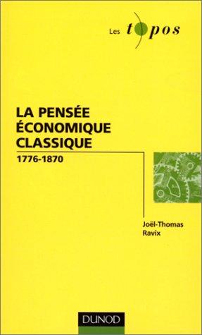 Cover of La pensée économique classique
