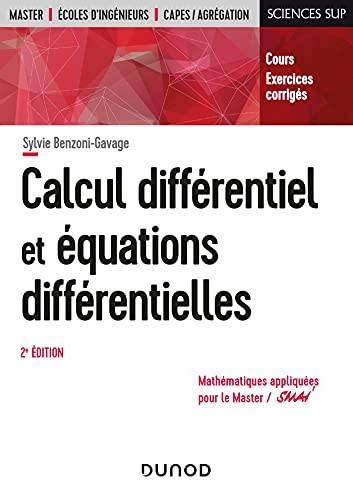 Cover of Calcul différentiel et équations différentielles - 2e éd. - Cours et exercices corrigés