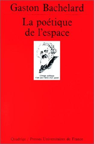 Cover of La poe tique de l'espace