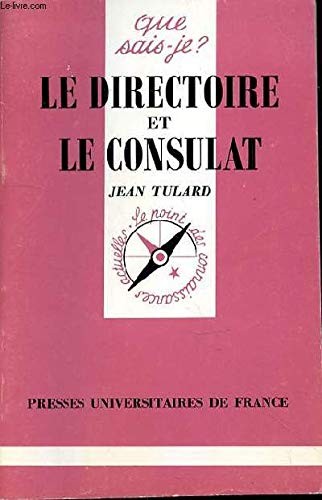 Cover of Le Directoire et le Consulat