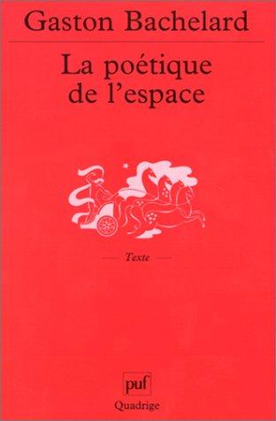 Cover of La poétique de l'espace