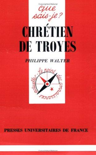 Cover of Chrétien de Troyes