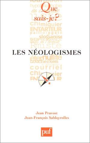Cover of Les néologismes