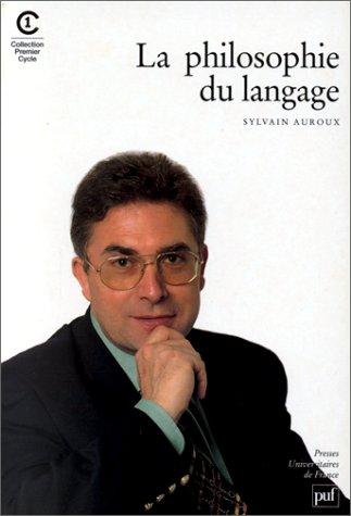 Cover of La philosophie du langage