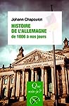 Cover of Histoire de l'Allemagne