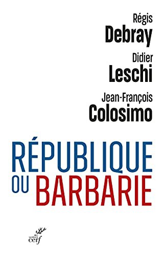 Cover of République ou barbarie