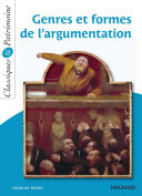 Cover of Genres et formes de l'argumentation - Classiques et Patrimoine