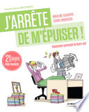 Cover of J'arrête de m'épuiser !