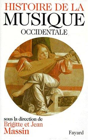 Cover of Histoire de la musique occidentale
