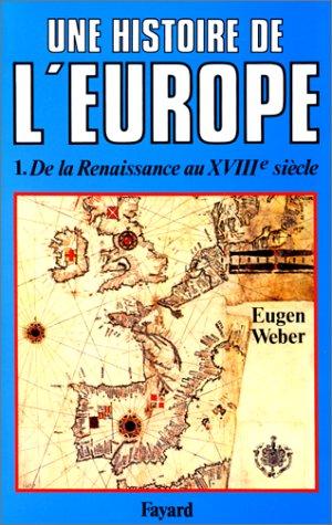 Cover of Une histoire de l'Europe